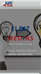 Mobile Screenshot of elbit-medias.com