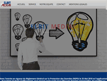 Tablet Screenshot of elbit-medias.com